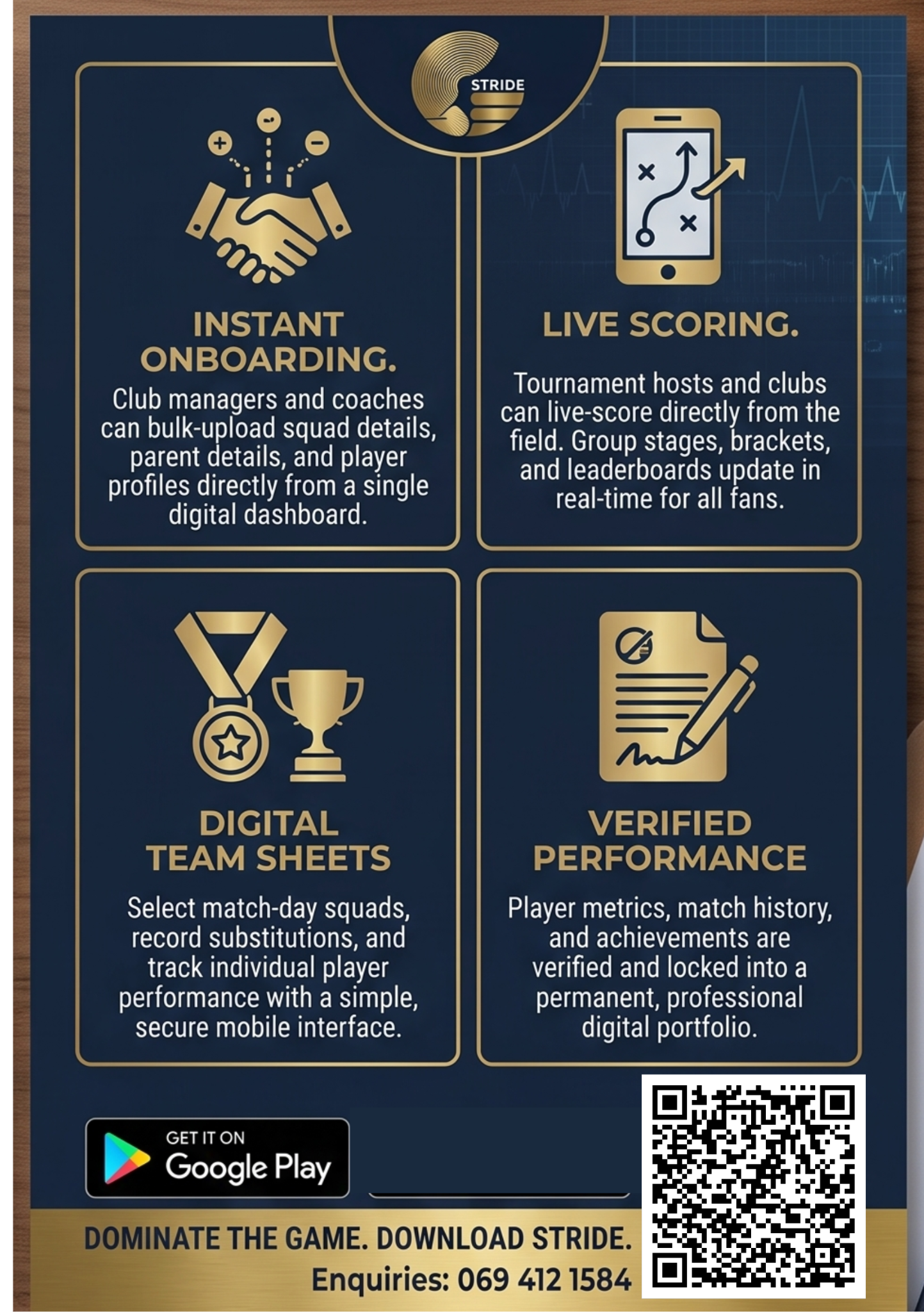 Instant onboarding and live scoring poster